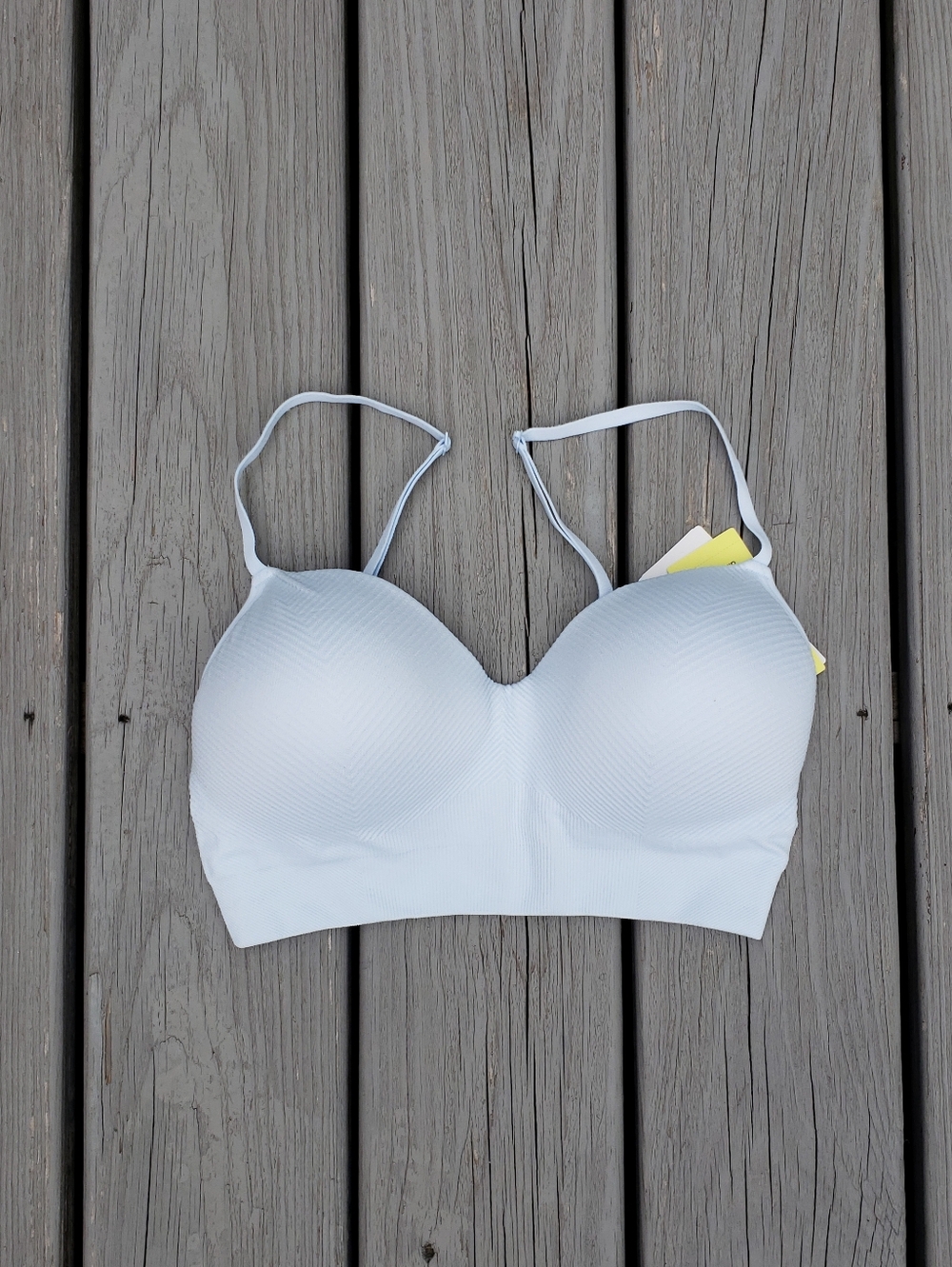 All In Motion Seamless Medium Support Sports Bra Small - Sky Blue